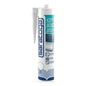Silicone SARATOGA blanc avec protection anti-moisissure en cartouche à embout, photo réelle
