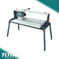 Scie à Carrelage TOTAL TS6112501 1100W Lame 250mm Coupe 920mm Table 1060×510mm Biseau 45° Moteur Induction — SQES Tunisie
