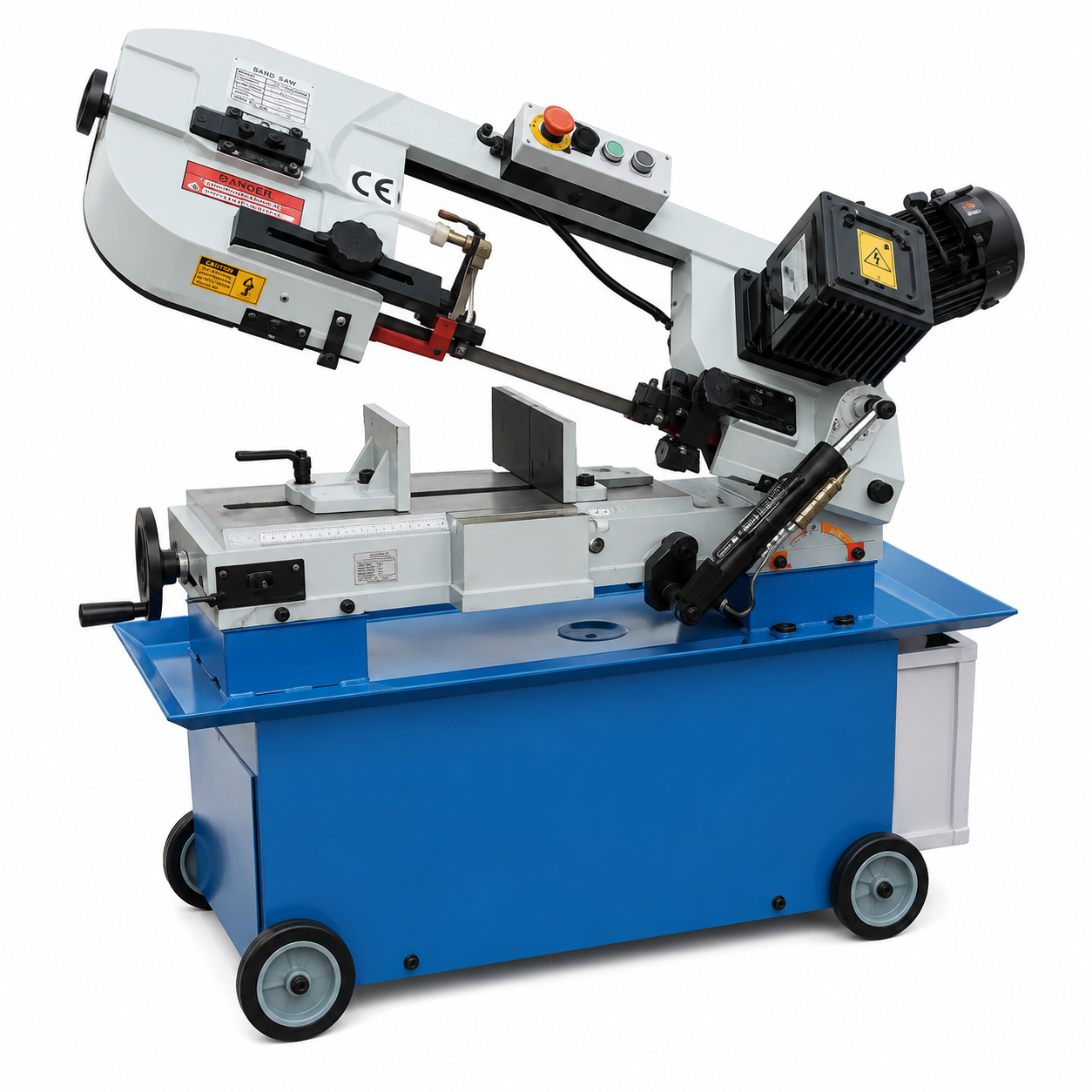 Scie à Ruban Horizontale BS-712G – Machine Tôlerie 1 CV Lame 20×0,9×2362 mm Coupe 90° 178×305 mm Réf. 4162OUE712 | SQES Tunisie
