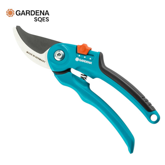 Sécateur EasyCut Lames Franches 20mm GARDENA Réf. 12230-20 — Coupe Nette Acier Inox Léger Ergonomique Jardin | SQES Tunisie
