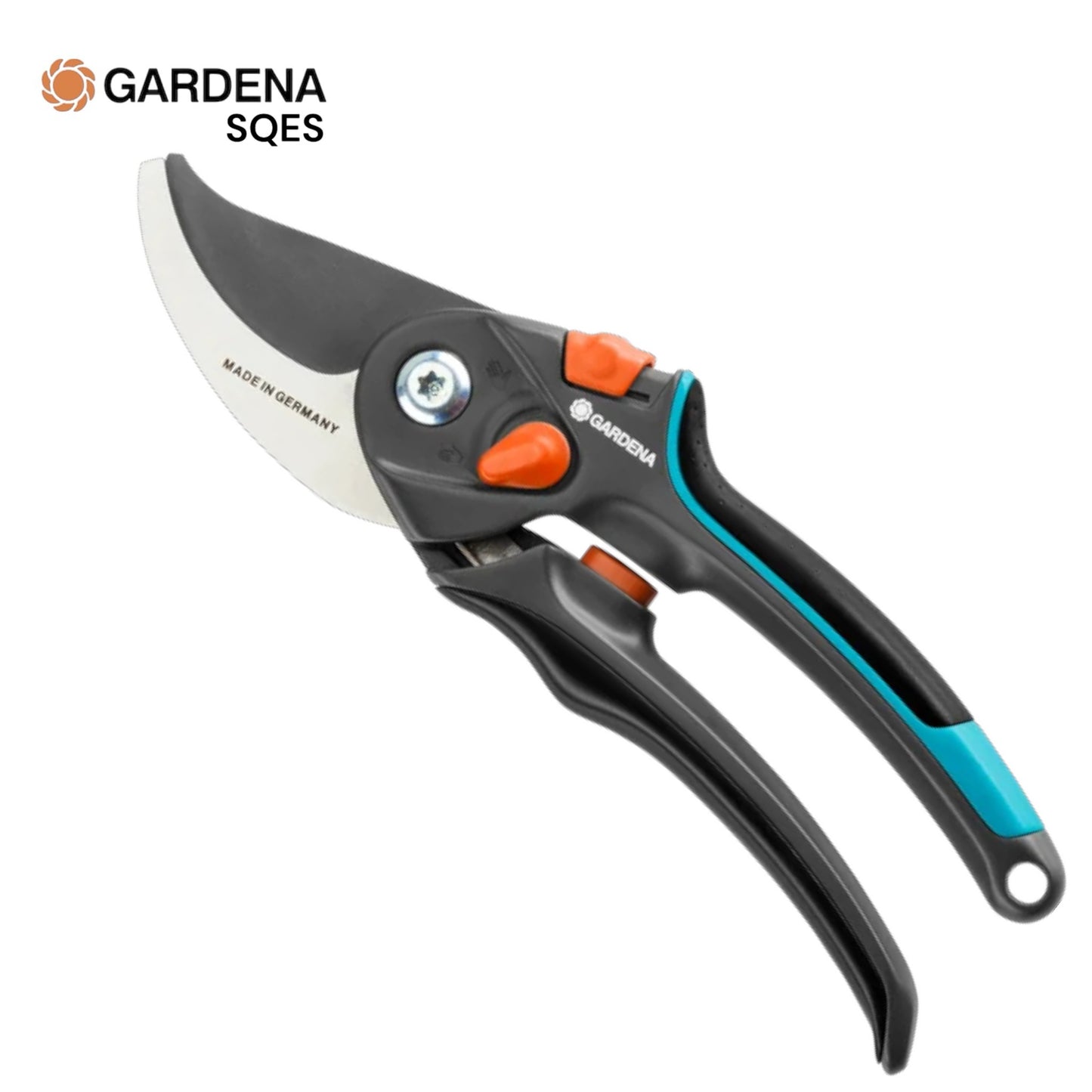 Sécateur PremiumCut Pro Bois Vert 24mm GARDENA Réf. 12251-20 — Lame Franche Acier Inox Poignée Ergonomique Taille Précision | SQES Tunisie
