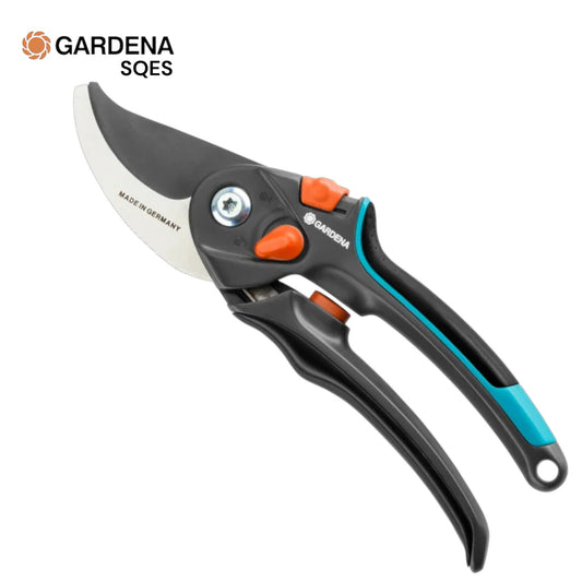 Sécateur PremiumCut Pro Bois Vert 24mm GARDENA Réf. 12251-20 — Lame Franche Acier Inox Poignée Ergonomique Taille Précision | SQES Tunisie
