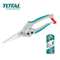 Sécateur TOTAL THTP61083 205mm lame acier carbone 55C chromée poignée aluminium TPR – SQES Tunisie