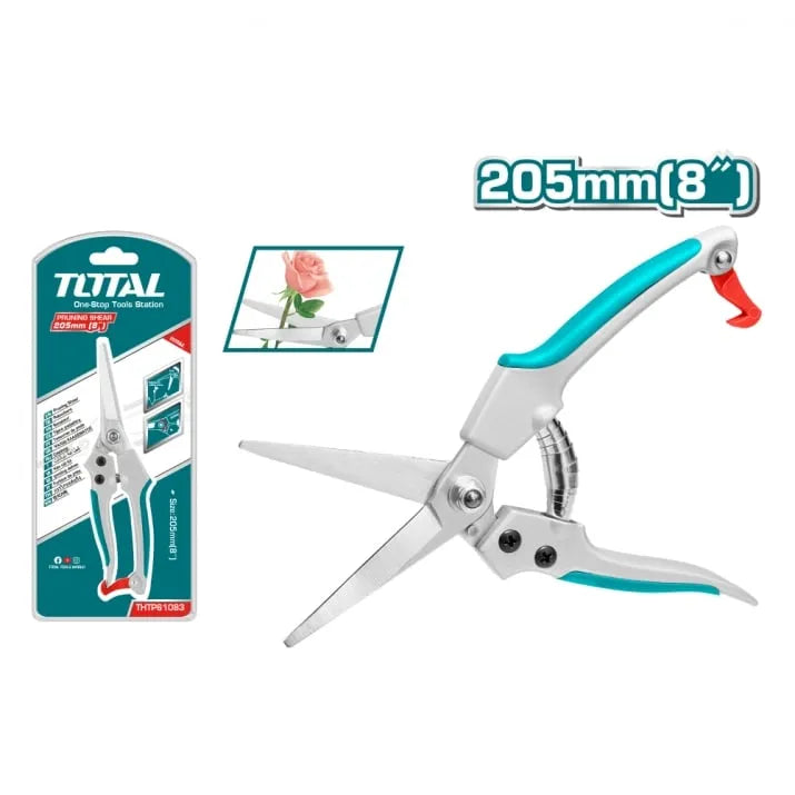 Secateur jardin - Ciseau fleuriste - 205mm - SQES
