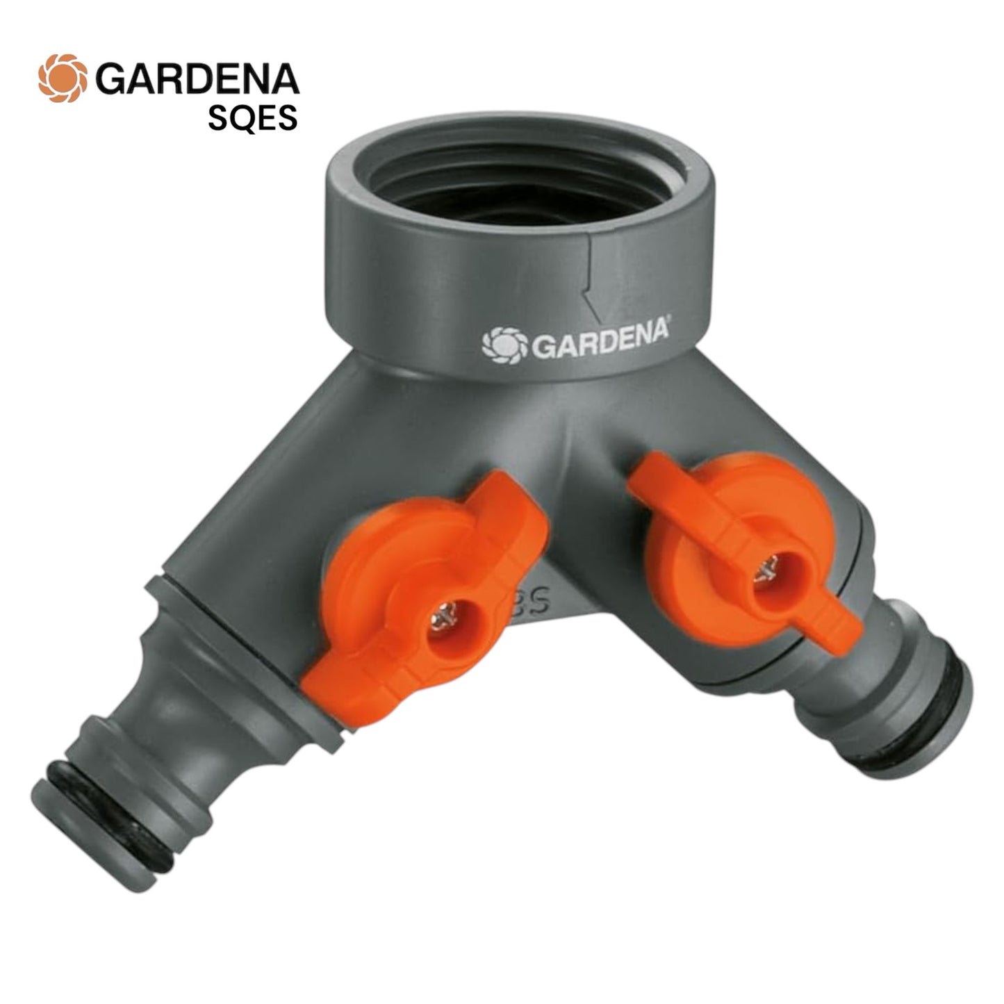 Sélecteur d'Arrosage 2 Voies GARDENA Réf. 940-20 — Répartiteur Tuyau 20/27 ou 26/34 mm | SQES Tunisie
