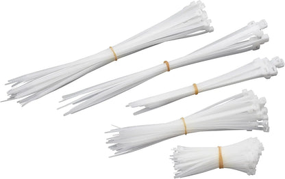 Colliers de Serrage Plastique - Serre câbles Blanc - SQES