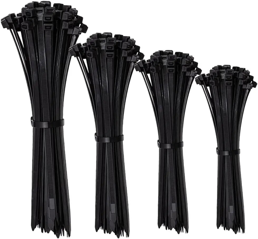 Colliers de Serrage Plastique - Serre cables Noir - SQES