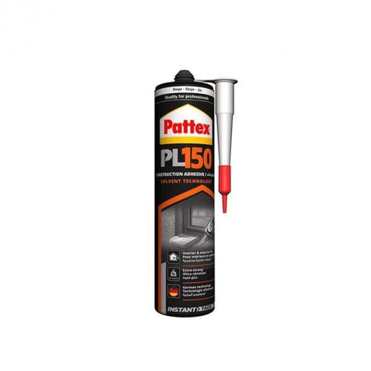 SILICONE COLLE BEIGE PL150 380G - PATTEX - SQES