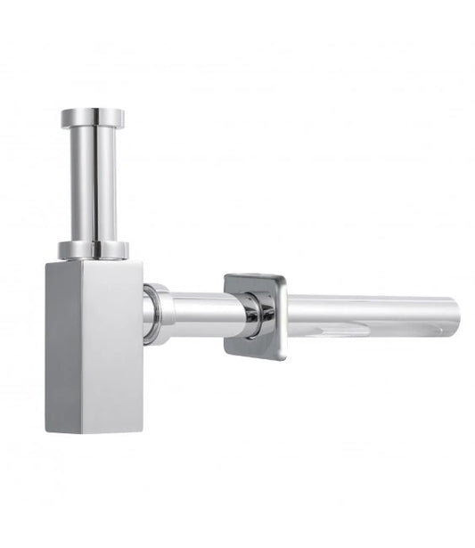 Siphon Lavabo Laiton Carré Chrome 3020 Fabia