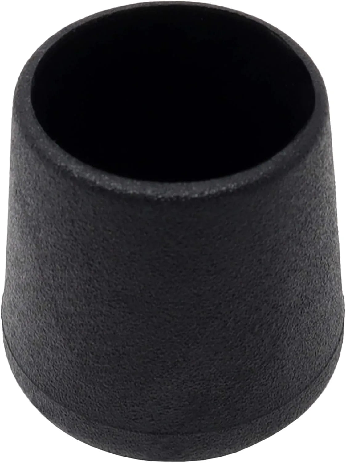 Embout extérieure pour tube Rond - 20 bouchons NOIR en PEHD - SQES