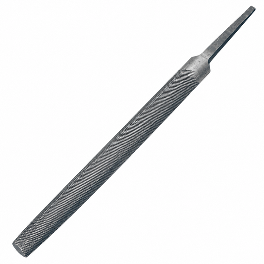 Lime demi-ronde Stella Bianca 10 pouces, taille 1/2 douce, pour travaux d’ajustage et de finition. Référence 8015519020571.
