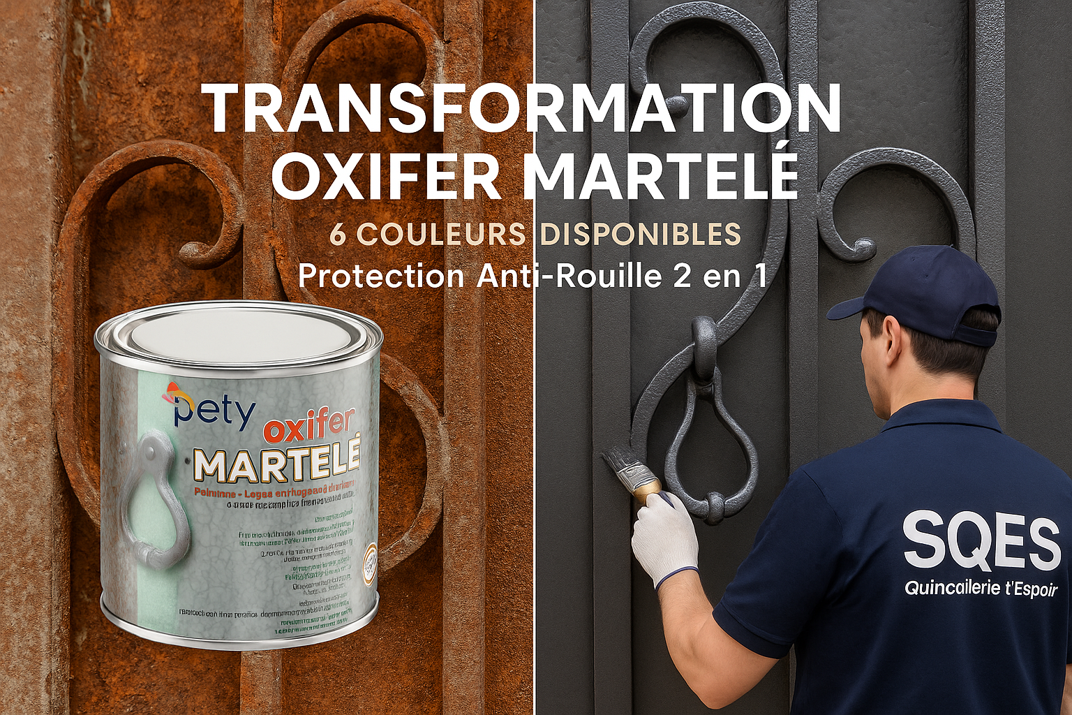 Story transformation Oxifer Martelé - avant/après