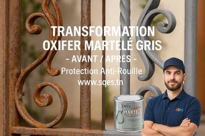 Story transformation portail - avant/après format vertical gris