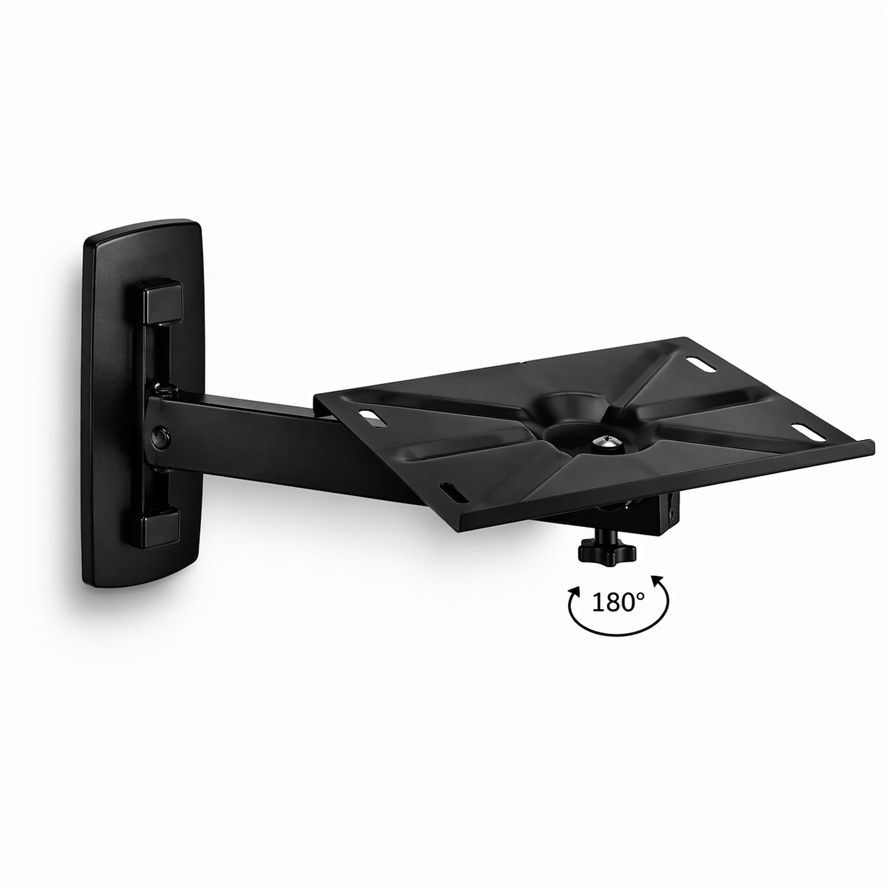 Support mural TV rotatif universel 180° pivotant et inclinable, visserie incluse | SQES Tunisie
