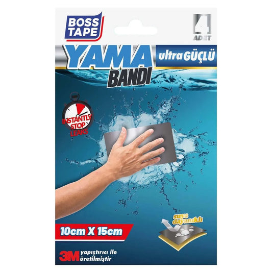 BOSSTAPE Bande d'étanchéité autocollante , FLEX SEAL TAPE 3M (4PCS) - SQES