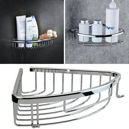 Étagère angle de douche inox, Étagère inox pour salle de bain "garantie 10ans" - SQES