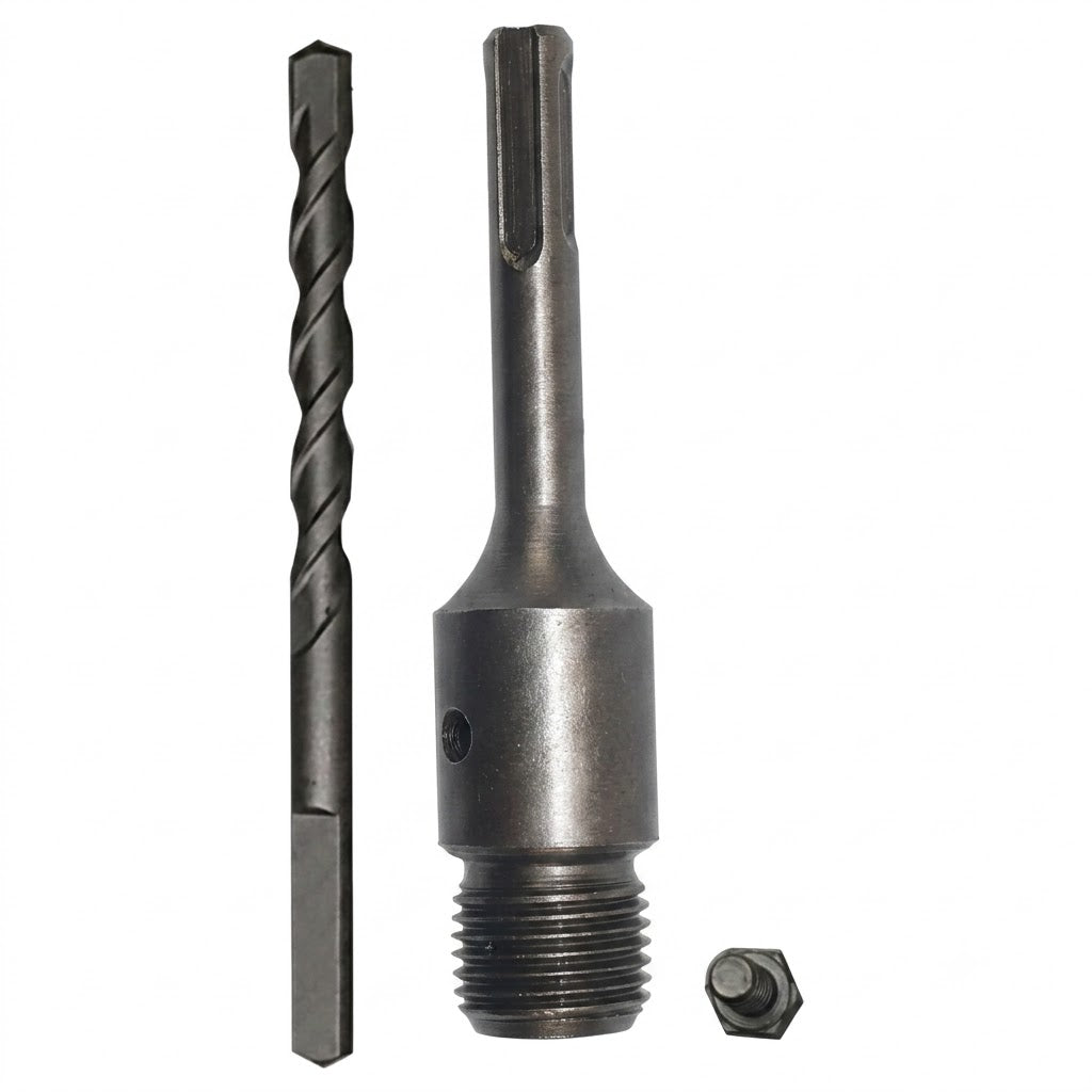 Tige pour couronne climatiseur SDS Plus 650 mm ADEGSO AD-30635 — Adaptateur 650 mm pour couronne de perçage compatible | SQES Tunisie
