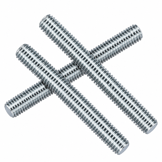 Tige filetée MARTIGRAP en acier zingué classe 4.8, DIN 975, longueur 1 m, disponible en M6 et M8 pour fixation et supportage.