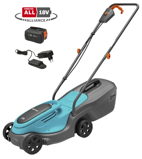 Tondeuse Batterie PowerMax 30/18V P4A GARDENA Réf. 14630-20 — 30cm DuraEdge 225m² Kit Batterie Chargeur | SQES Tunisie
