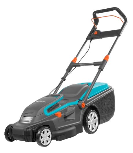 Tondeuse Électrique PowerMax 1800/42 GARDENA Réf. 5042-20 — 1800W 42cm DuraEdge Bac 45L Mulching 800m² | SQES Tunisie
