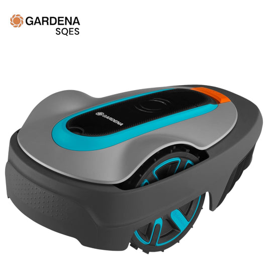 Tondeuse Robot SILENO Minimo 250 M² GARDENA Réf. 15201-22 — Ultra-Silencieuse 57dB, Tonte Automatique Petits Jardins, Pentes 25% | SQES Tunisie
