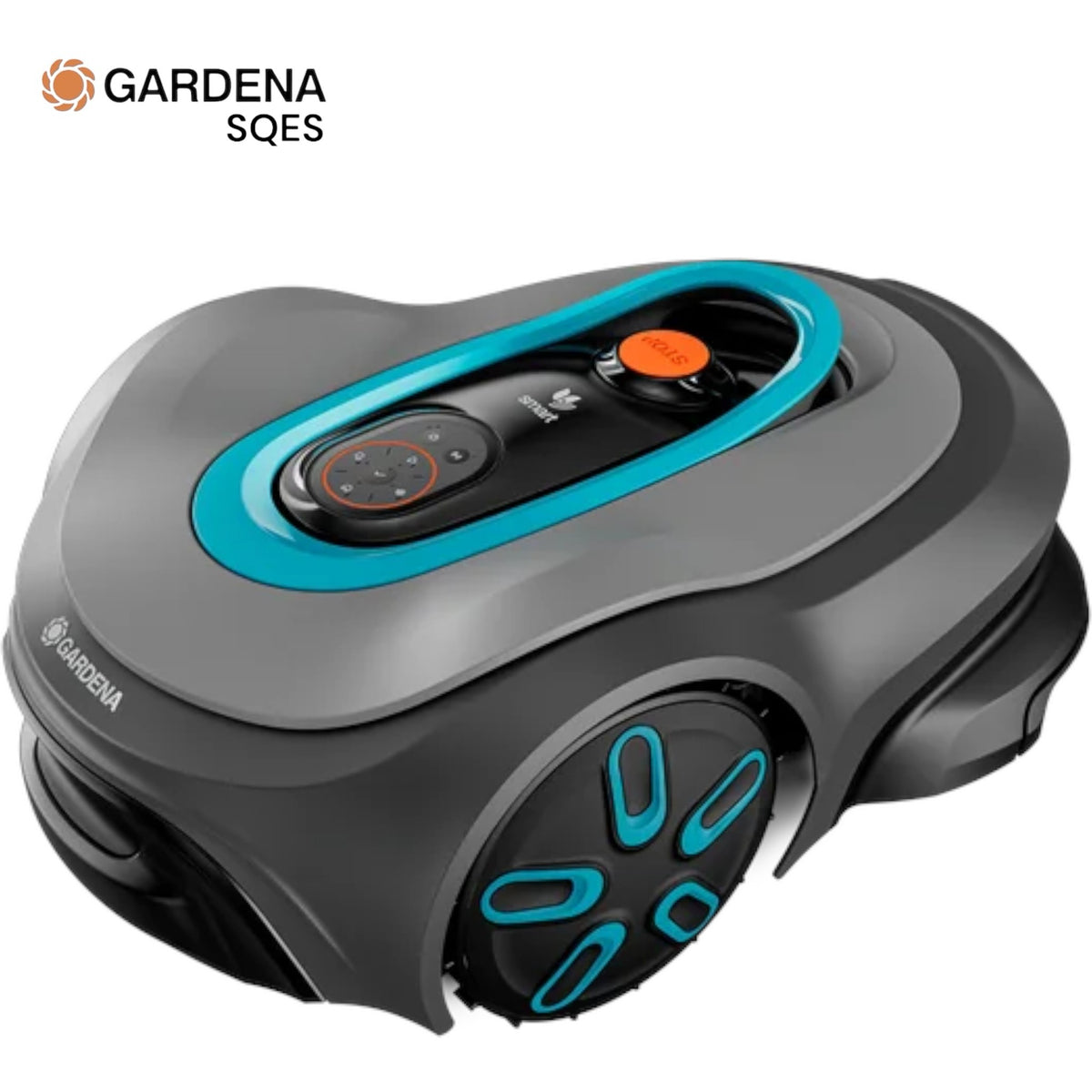 Tondeuse Robot Smart SILENO max 1200m² GARDENA Réf. 19902-24 — IA LONA DualCutting Trim-to-Edge DuoConnect 58dB | SQES Tunisie

