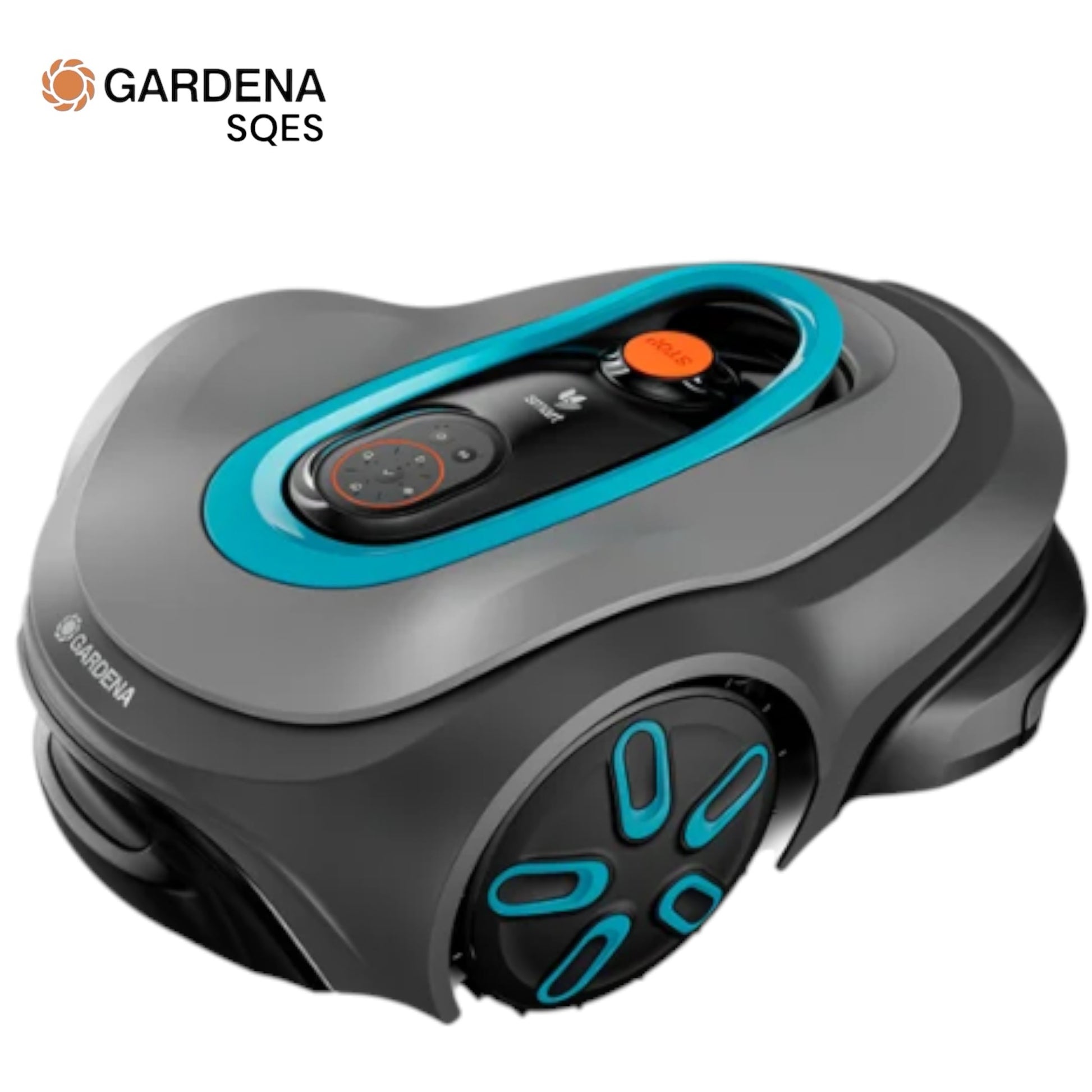 Tondeuse Robot Smart SILENO max 800m² GARDENA Réf. 19901-24 — IA LONA DualCutting Trim-to-Edge DuoConnect 58dB | SQES Tunisie
