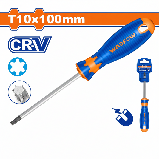 Tournevis Torx T10 x 100mm CR-V Pointe Aimantée