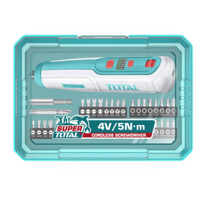 Visseuse sans fil - Tournevis - 5NM - 43 Pcs - 4V - SQES