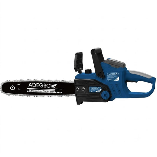 Tronçonneuse sans fil brushless ADEGSO AD-40315 21 V avec guide 400 mm et 2 batteries | SQES Tunisie
