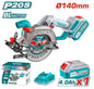 Scie circulaire - sans fil - 140mm - 20V - SQES