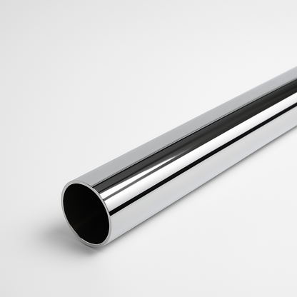 Tube chromé Ø25mm - 3 mètres