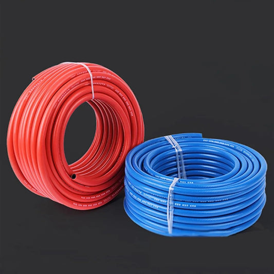 Tuyau acétylène 6x12mm HELIFLEX pro soudage oxygène-acétylène. 50m, -20°C à +80°C, normes DIN EN 1327. Quincaillerie bricolage SQES TUNISIE