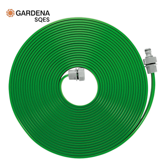 Tuyau d'Arrosage 15m GARDENA Réf. 01998-20 — Résistant UV Compatible Raccords Petit Jardin Balcon | SQES Tunisie
