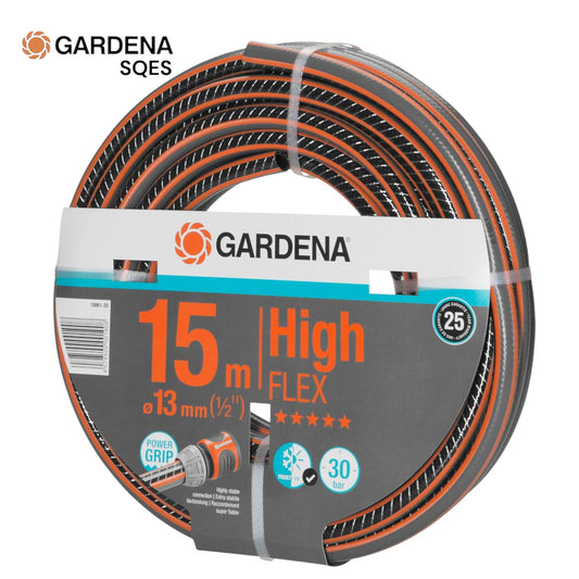 Tuyau d'Arrosage Comfort HighFlex 15 mm (5/8") 25m GARDENA Réf. 18075-26 — Anti-Torsion, Résistant UV & Gel, Professionnel, Jardins Tunisie | SQES
