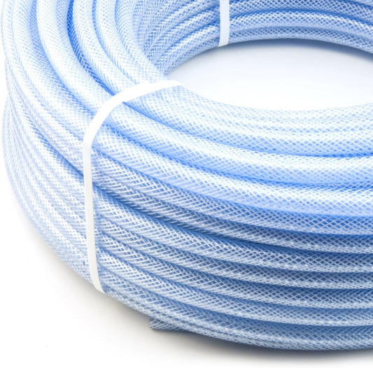 Tuyau cristal transparent 8mm HELIFLEX CRISTALTEX. 50m flexible pour arrosage, alimentaire. Quincaillerie bricolage SQES TUNISIE AU MEILLEUR PRIX