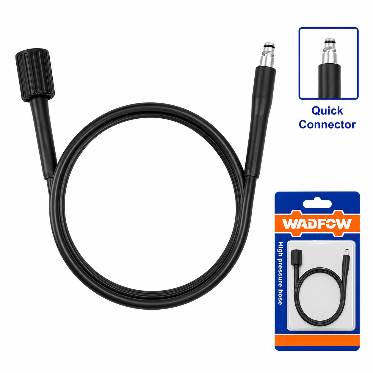 Tuyau Haute Pression WADFOW WXN3915 5m Accessoire Nettoyeur Laveur | SQES Tunisie
