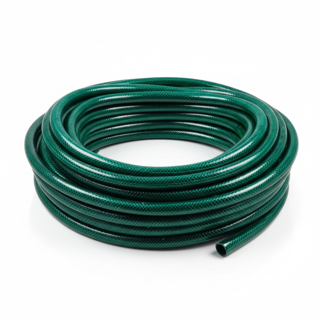 Tuyau vert RIVIERA enroulé