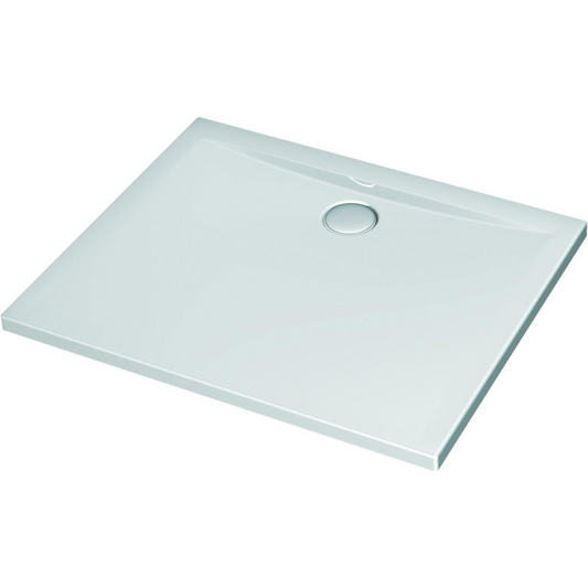 Receveur de douche rectangulaire ultra plat 100x80cm Blanc - DURA