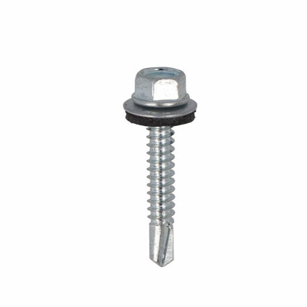 Vis charpente - Auto Perforante avec Rondelle et Joint – Ø 6.3 mm - 200 pcs
