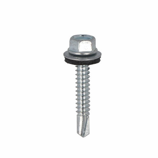 Vis charpente - Auto Perforante avec Rondelle et Joint – Ø 6.3 mm - 200 pcs