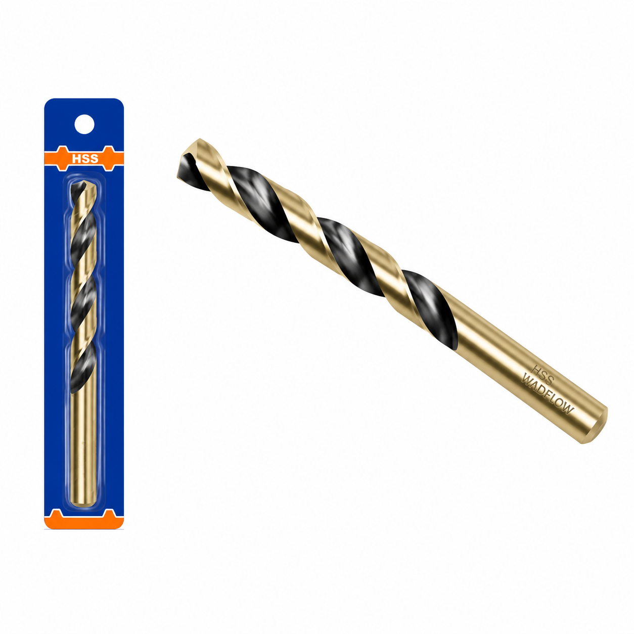 Mèche Métaux HSS WADFOW Ø10 Ø11 Ø12 Ø13mm — Acier Rapide Perçage Acier Inox Aluminium Grands Diamètres | SQES Tunisie