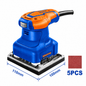 Ponceuse Vibrante 240W WADFOW WFA1503 + 5 Feuilles Abrasives — Ponçage Bois Métal Peinture Rénovation | SQES Tunisie
