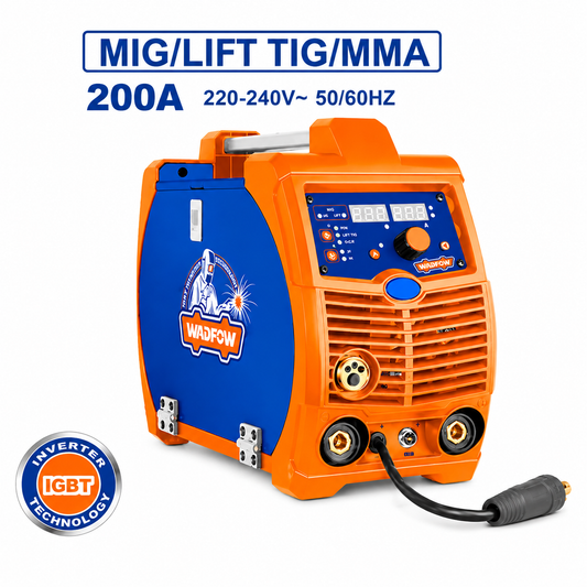 Poste à Souder MMA/TIG 200A WADFOW WGTMA20 — Soudure Électrode Inox Acier Atelier Chantier | SQES Tunisie
