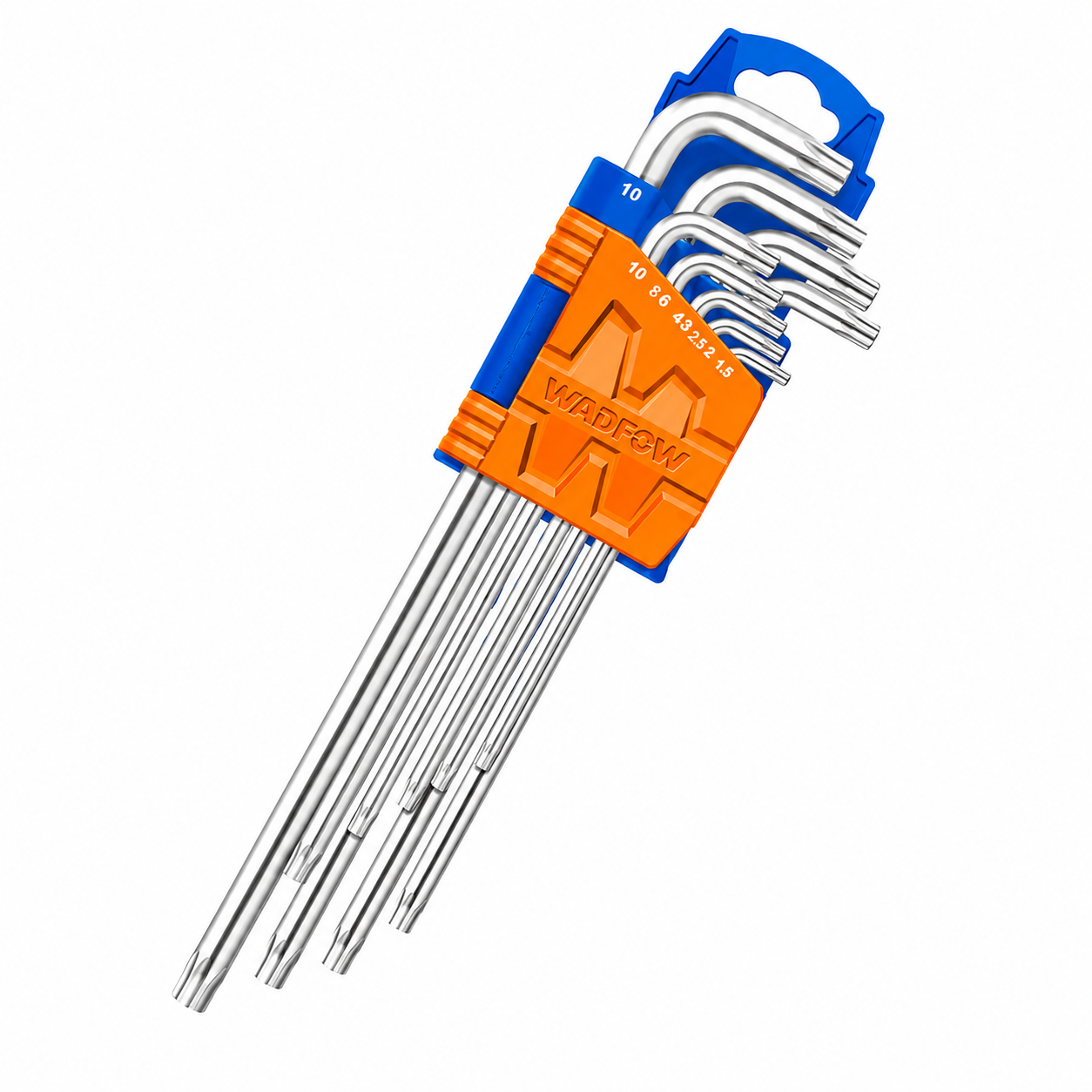 Jeu de 9 Clés Torx Extra Longues WADFOW WHK3292 — Vissage Profond Vis Torx Mécanique Automobile Électronique Atelier | SQES Tunisie
