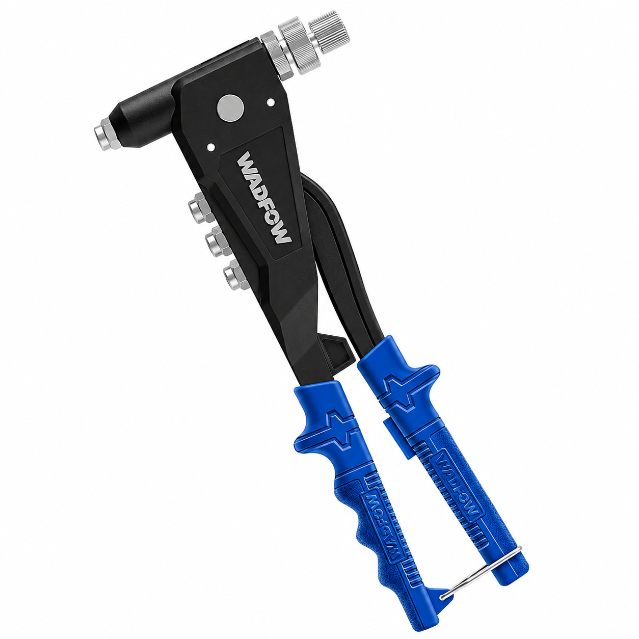 Pince à Rivet Nut 10.5" WADFOW WHR5710 — 4 mandrins M3 M4 M5 M6. Pose rivets écrous professionnelle. Livraison rapide Tunisie — SQES.