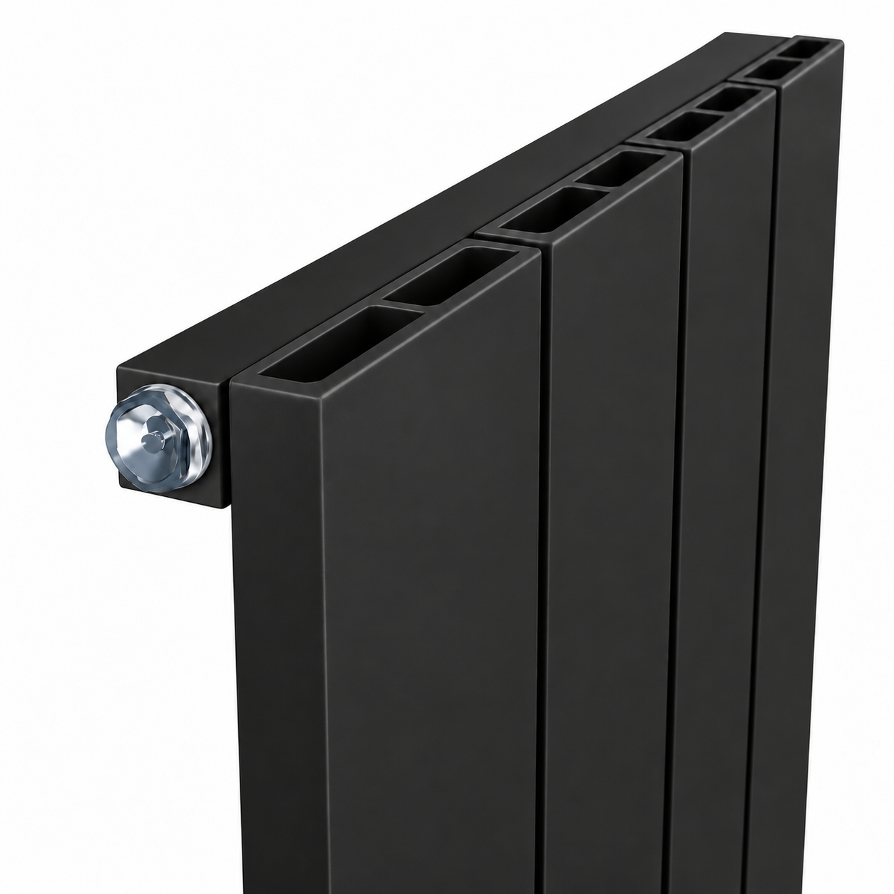 WARMA DRAMA Radiateur Vertical Aluminium 180 cm – 4 à 7 Éléments  Noir EN 442 | SQES Tunisie

