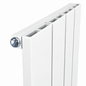 WARMA DRAMA Radiateur Vertical Aluminium 180 cm – 4 à 7 Éléments Blanc EN 442 | SQES Tunisie
