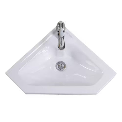 Plan vasque Acrylique Yaris Angle 46cm x 46cm - DURA