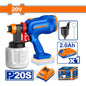 Pistolet à Peinture Sans Fil WADFOW WSU30664 20V - 650ml/min 800ml